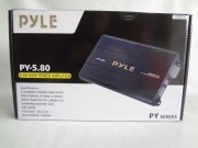 Pyle PY-5.80 5 Kanallı 4500 Watt Bass Kontrollü Oto Amfi