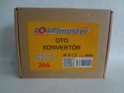 Powermaster 24 Voltu 12 Volta Düşüren Transformatör 20 Amper