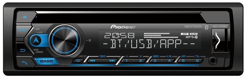Pioneer DEH-S4250BT Bluetooth'lu,CD'li,USB'li Oto MP3 Teyp