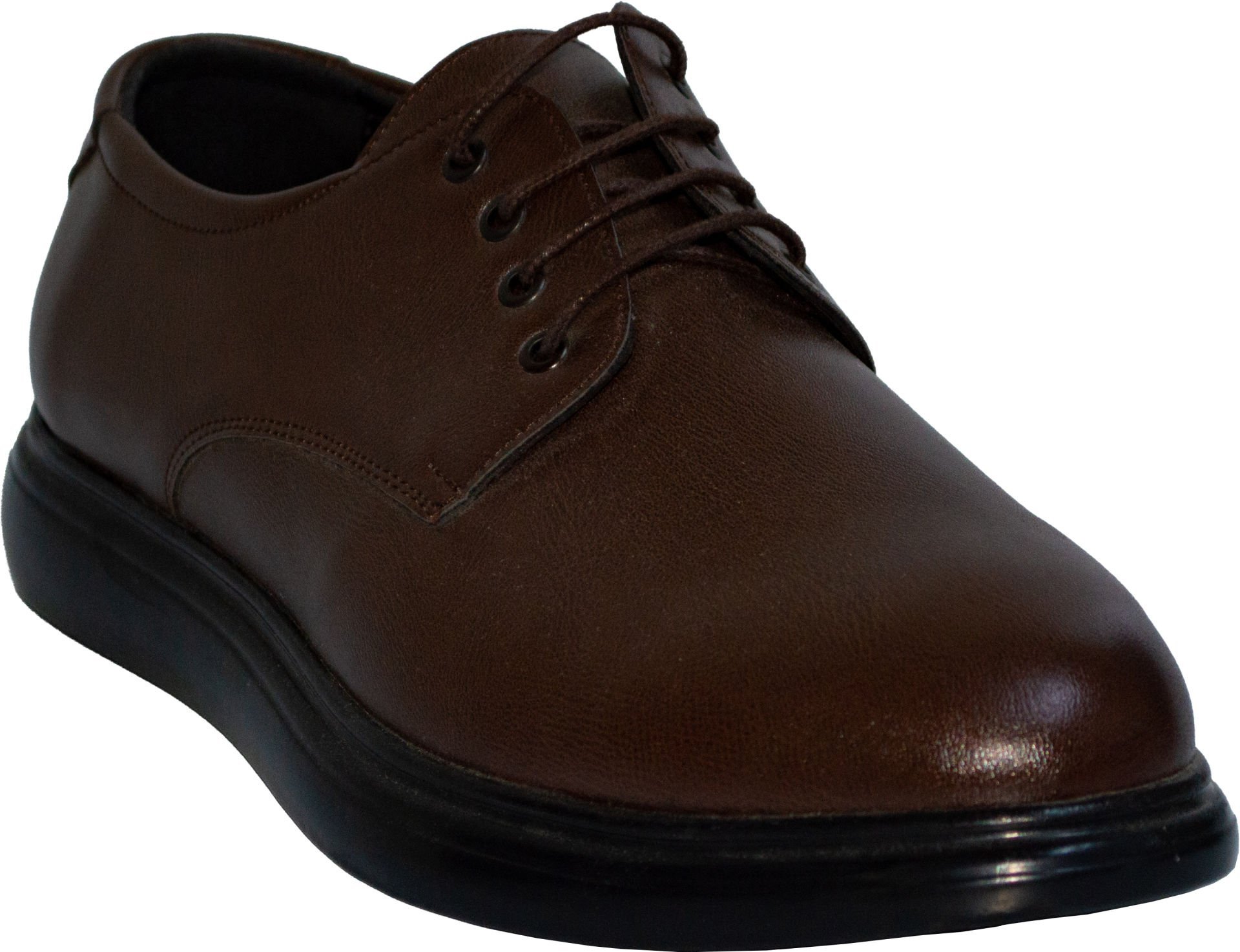 Merdane Bağcıklı Klasik Ayakkabı - Kahverengi