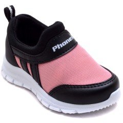 PHNX-11 Bebe Spor Ayakkabı - Siyah/P