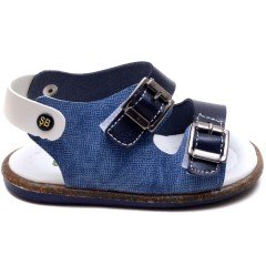 SB-054 İlk Adım Erkek Çocuk Sandalet - Mavi/Lacivert