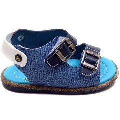 SB-054 İlk Adım Erkek Çocuk Sandalet - Mavi