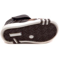 SB-120 Yeni Doğan Erkek Çocuk Sandalet - Kahverengi