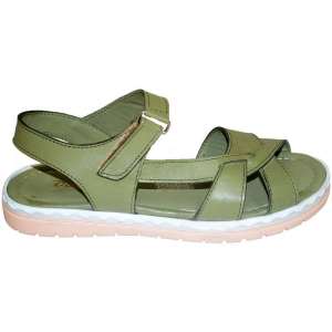 Kız Filet Sandalet - Yaprak Yeşil