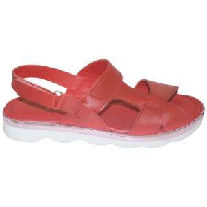 Kız Filet Sandalet - Kırmızı
