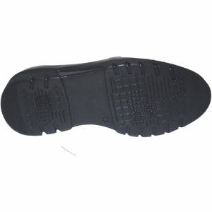 Okulluk Patik Ayakkabı - Siyah Parlak
