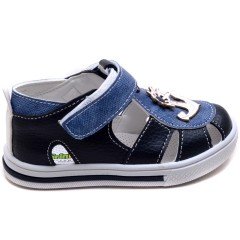 SB-364 Erkek Çocuk Bebe Sandalet - Mavi