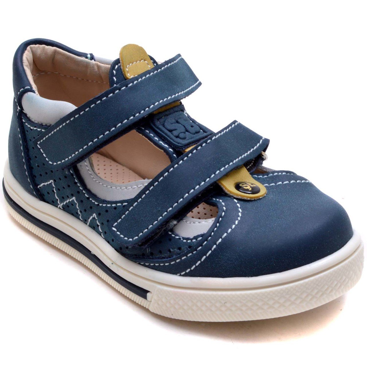 SB-366 Erkek Çocuk Bebe Sandalet - Mavi