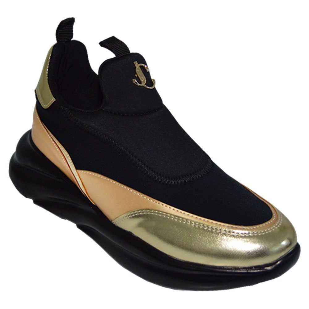 kadın spor ayakkabı - siyah/altın