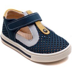 SB-368 Erkek Çocuk Bebe Sandalet - Mavi/S