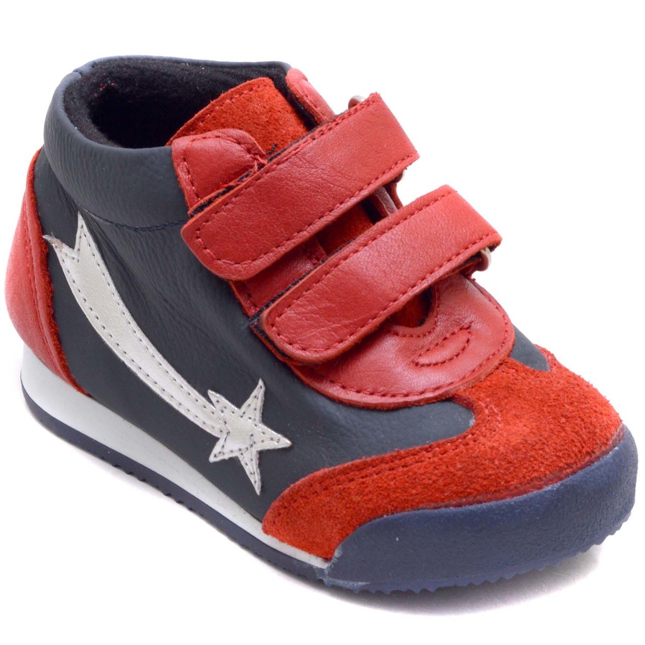 NM-27 Bebe Spor Kışlık Ayakkabı - Gri (Deri)