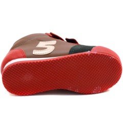 NM-28 Bebe Spor Kışlık Ayakkabı - Kırmızı (Deri)