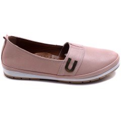 085 U-Toka Kadın Günlük Ayakkabı - Pembe (Deri)