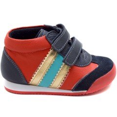 NM-29 Bebe Spor Kışlık Ayakkabı - Kırmızı (Deri)