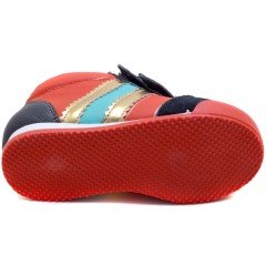 NM-29 Bebe Spor Kışlık Ayakkabı - Kırmızı (Deri)