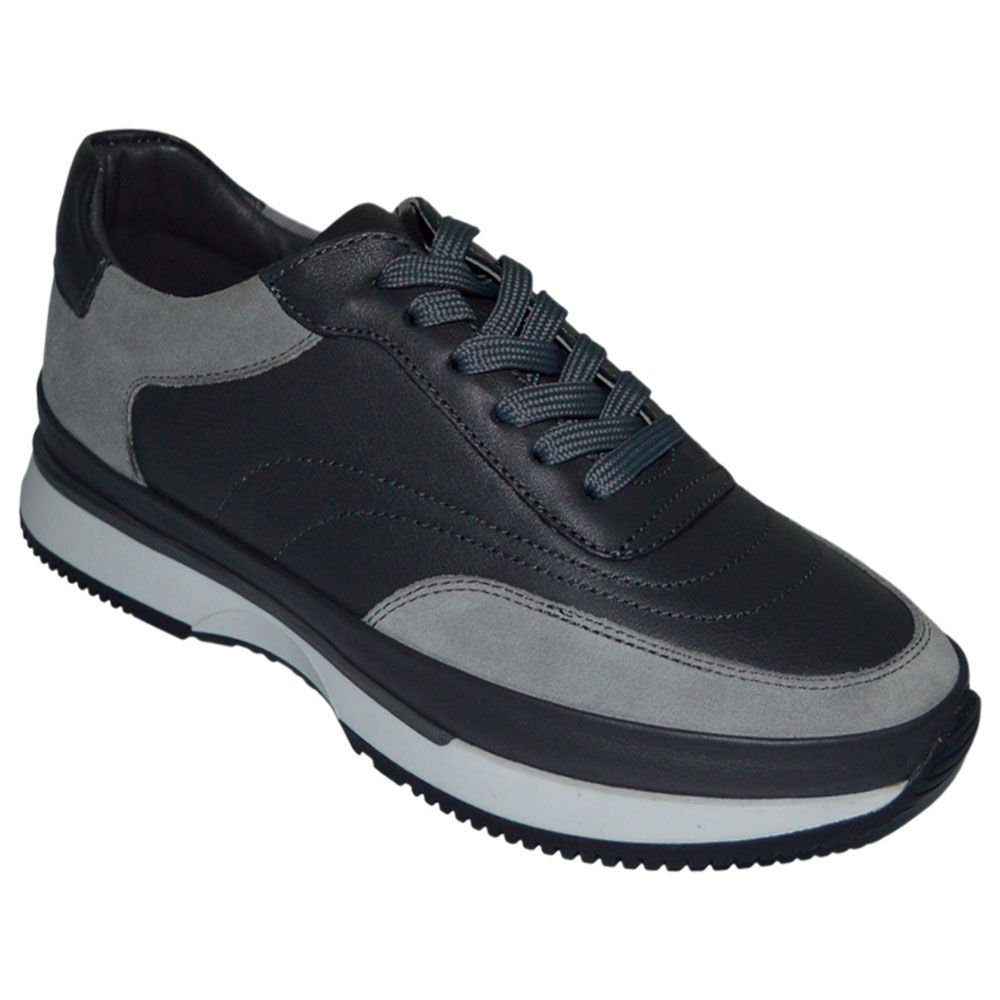 Erkek Spor Ayakkabı - siyah/gri