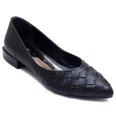 378-C Kısa Parçalı Model Kadın Günlük Ayakkabı- Siyah