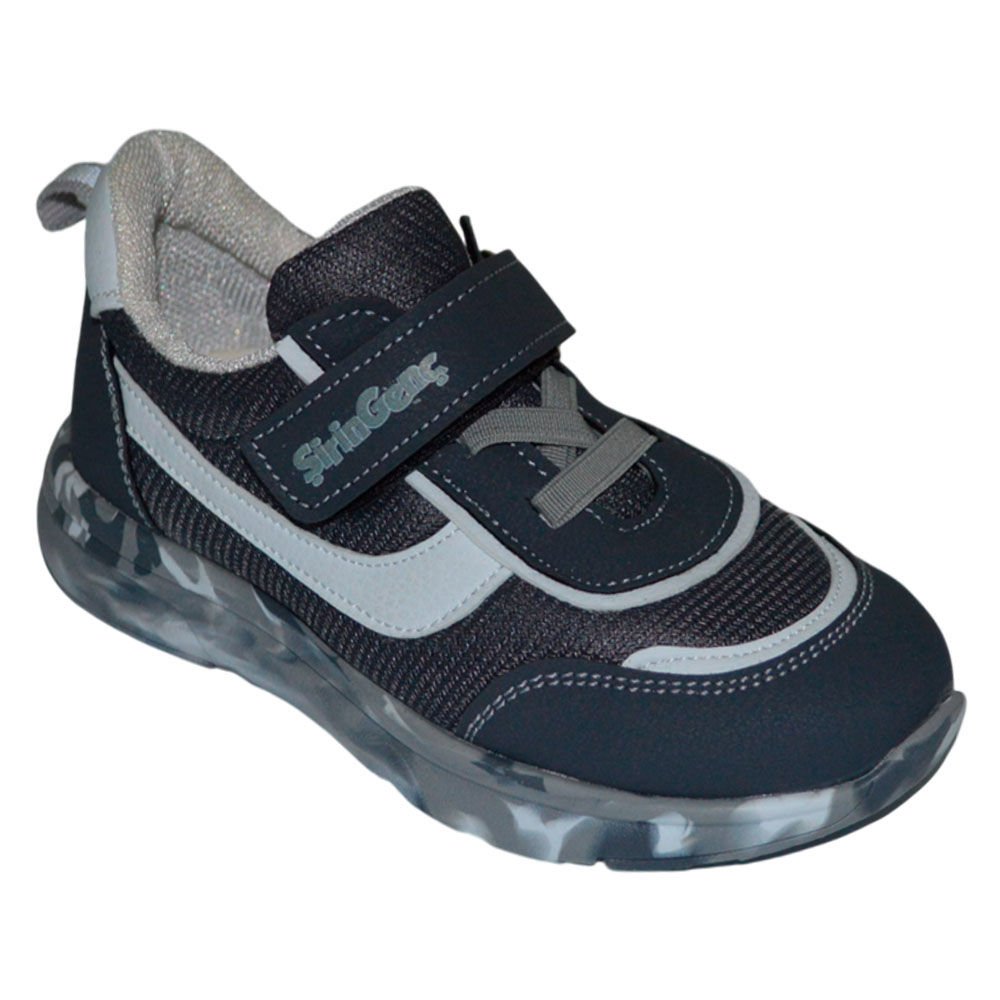 Patik Spor Ayakkabı - lacivert/gri