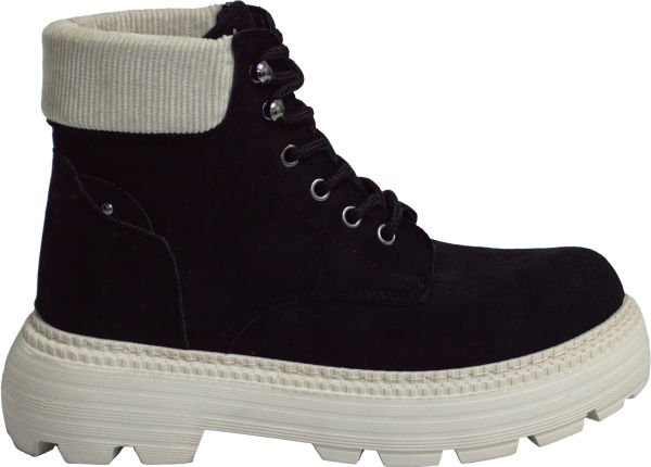 Kadın Kışlık Bot - siyah/beyaz