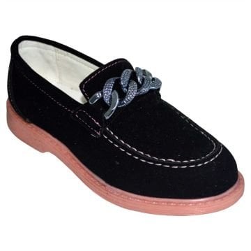 Çocuk Filet Günlük Ayakkabı - siyah/yavruağzı taban