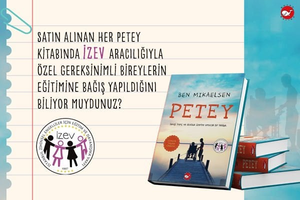 Petey`den İZEV`e destek