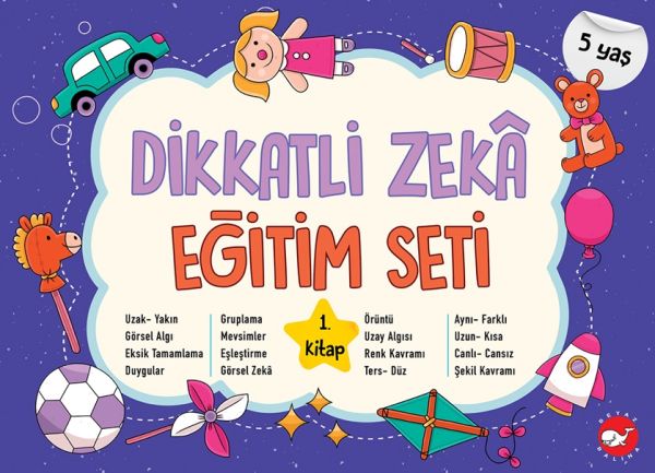 Dikkatli Zeka Eğitim 1. Kitap - 5 Yaş