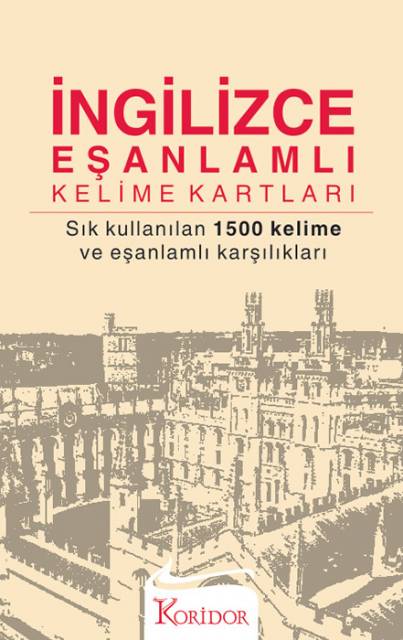 İngilizce Eş Anlamlı Kelime Kartları