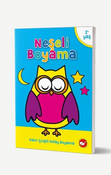 Kalın Çizgili Neşeli Boyama