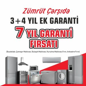 Ek Garanti Belgesi +4 Yıl (GARDIROP TİPİ BUZDOLABI)