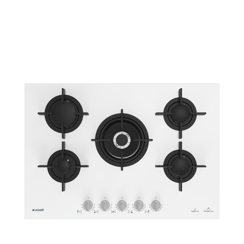 Arçelik OCD T 752-1 DWKB Gazlı Cam Tablalı Ocak