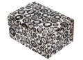 Alışveriş Desenli Kutu 15.5x11x7.5 cm - Siyah