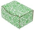 Alışveriş Desenli Kutu 15.5x11x7.5 cm - Yeşil