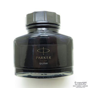 Parker Quink Siyah Mürekkep 57ml. Şişe