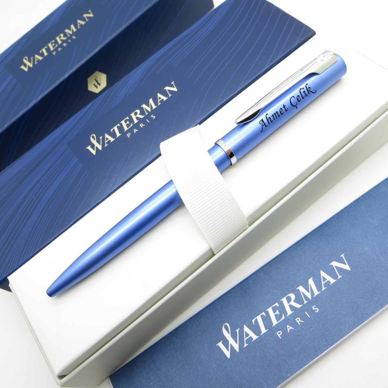 Waterman Allure Mavi CT Tükenmez Kalem | İsme Özel Kalem | Hediyelik Kalem