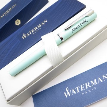 Waterman Allure Pastel Yeşil CT Dolma Kalem | İsme Özel Kalem | Hediye Kalem