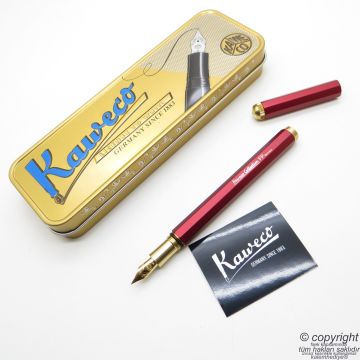 Kaweco 10002319 Special Collection Kırmızı Dolma Kalem Fine Uç | İsme Özel Kalem