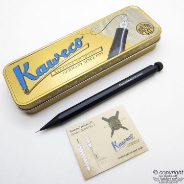 Kaweco 11000180 Special 0.3mm Versatil Kalem Alüminyum Siyah | İsme Özel Kalem
