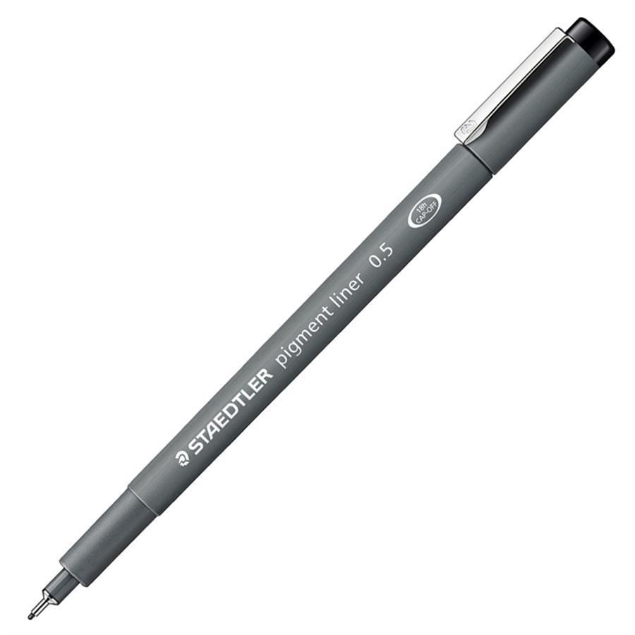 Staedtler 308 05-9 0.5mm Pigment Liner Siyah Kalem 1 Adet