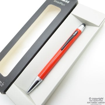 Scrikss Mini Smart Kırmızı Ekran Tükenmez Kalem | Scrikss Kalem | İsme Özel Kalem | Hediyelik Kalem