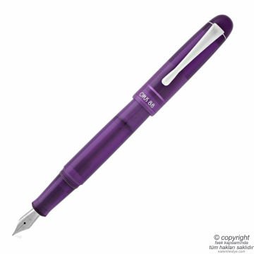 OPUS 88 Picnic Purple 1.4 Kesik Uç Dolma Kalem | İsme Özel Kalem