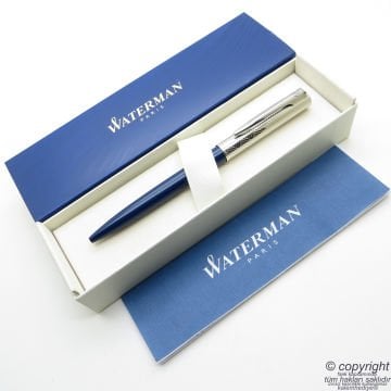 Waterman Allure Deluxe Mavi Tükenmez Kalem | İsme Özel Kalem | Hediyelik Kalem