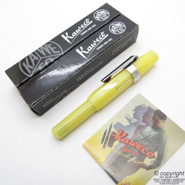 Kaweco 10001837 Frosted Sport Roller Kalem Açık Sarı | İsme Özel Kalem