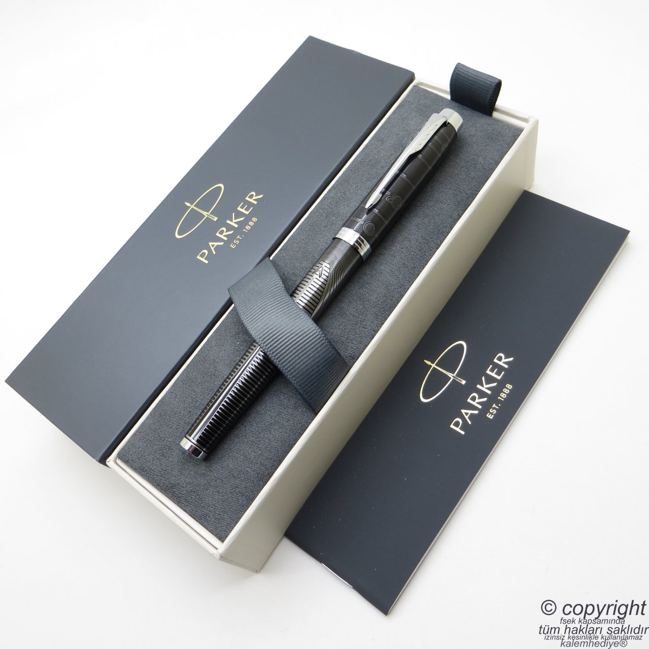 Parker IM Special Edition Metal Pursuit Roller Kalem | İsme Özel Kalem