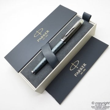 Parker IM Premium Zümrüt Titanyum Roller Kalem | İsme Özel Kalem