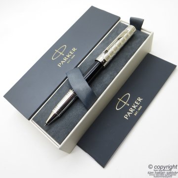 Parker Premier Custom Siyah St Roller Kalem | Parker Kalem | İsme Özel Kalem | Hediyelik Kalem