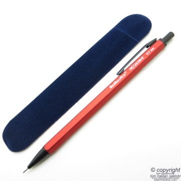 Scrikss Hexagon-R 0.7mm Kırmızı Kılıflı Versatil Kalem | İsme Özel Kalem