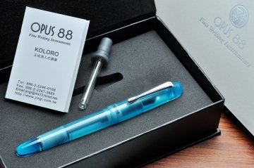 OPUS 88 Picnic Blue Dolma Kalem Medium Uç | İsme Özel Kalem