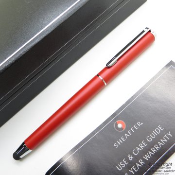 Sheaffer Stylus Kırmızı Dokunmatik Ekran Kalemi Ve Tükenmez Kalem | İsme Özel Kalem