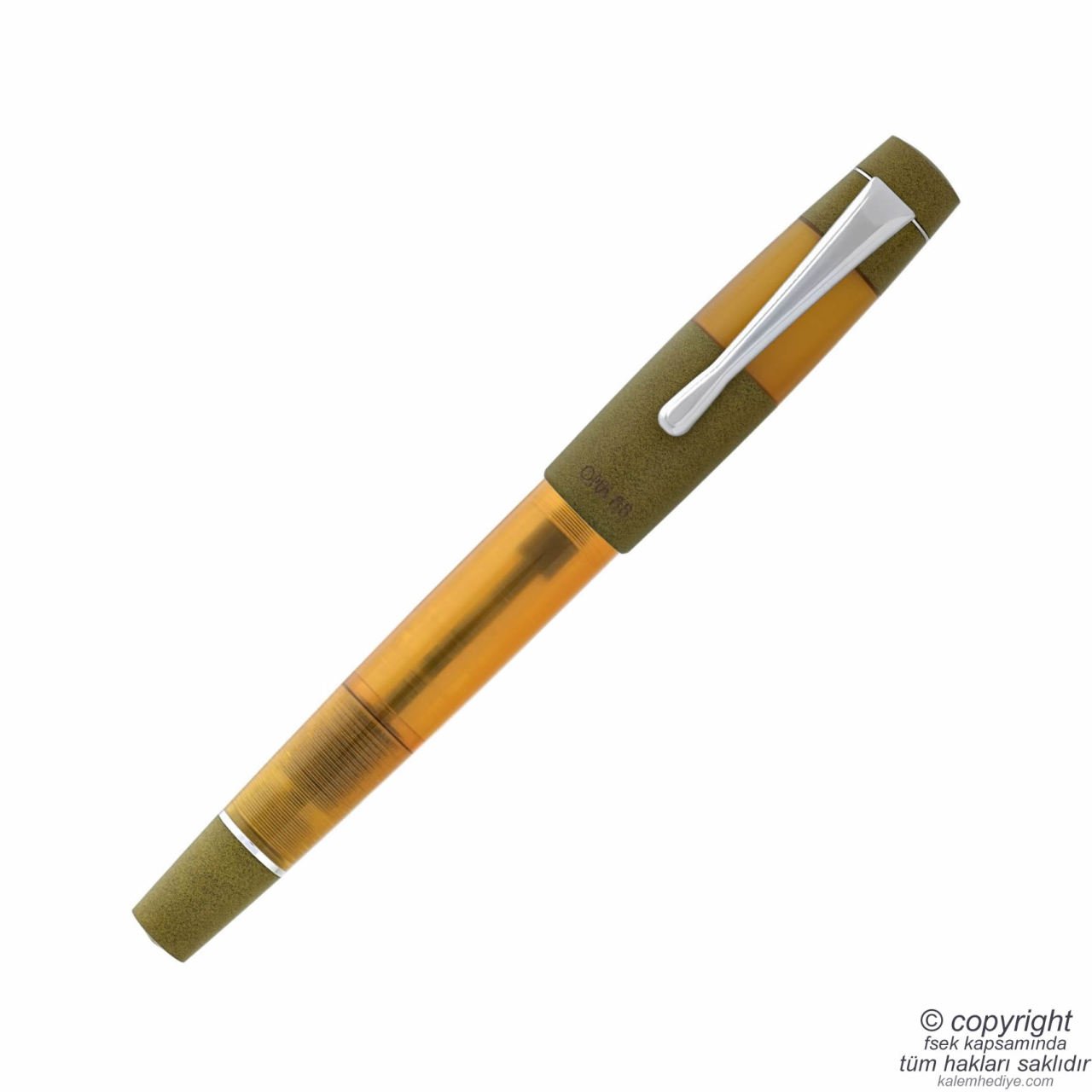 OPUS 88 Koloro Orange Dolma Kalem Medium Uç | İsme Özel Kalem